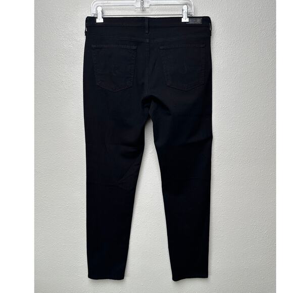 AG Adriano Goldschmied The Prima Crop Black Jeans Women’s 31 Cigarette - Picture 6 of 12